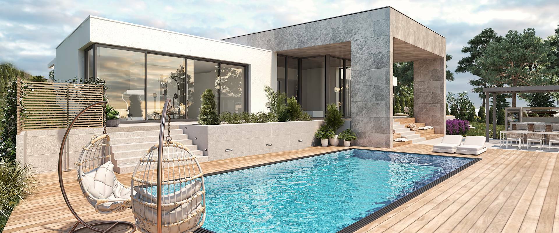 House on the Slope: Where Modern Design Meets Nature