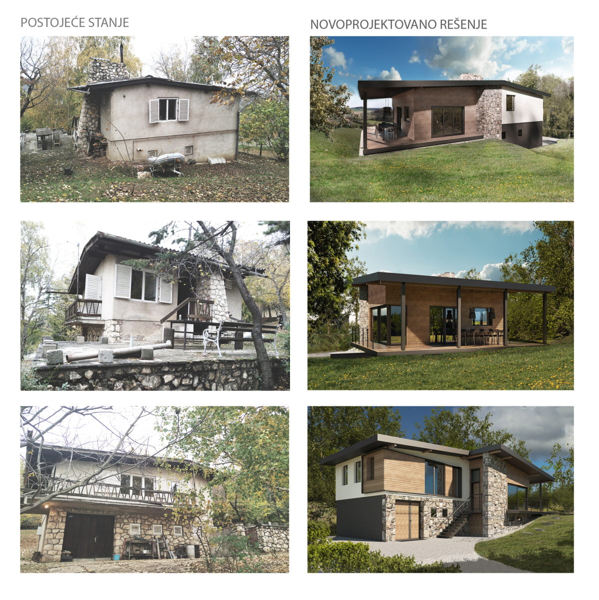 Pretvaranje vikendice u mesto za život